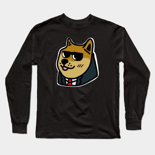 Coin Doge Long Sleeve T-Shirt by Graograman